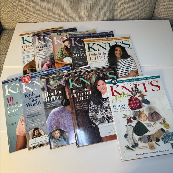 Assorted Interweave Knitting Magazines Collection - Picture 1 of 12